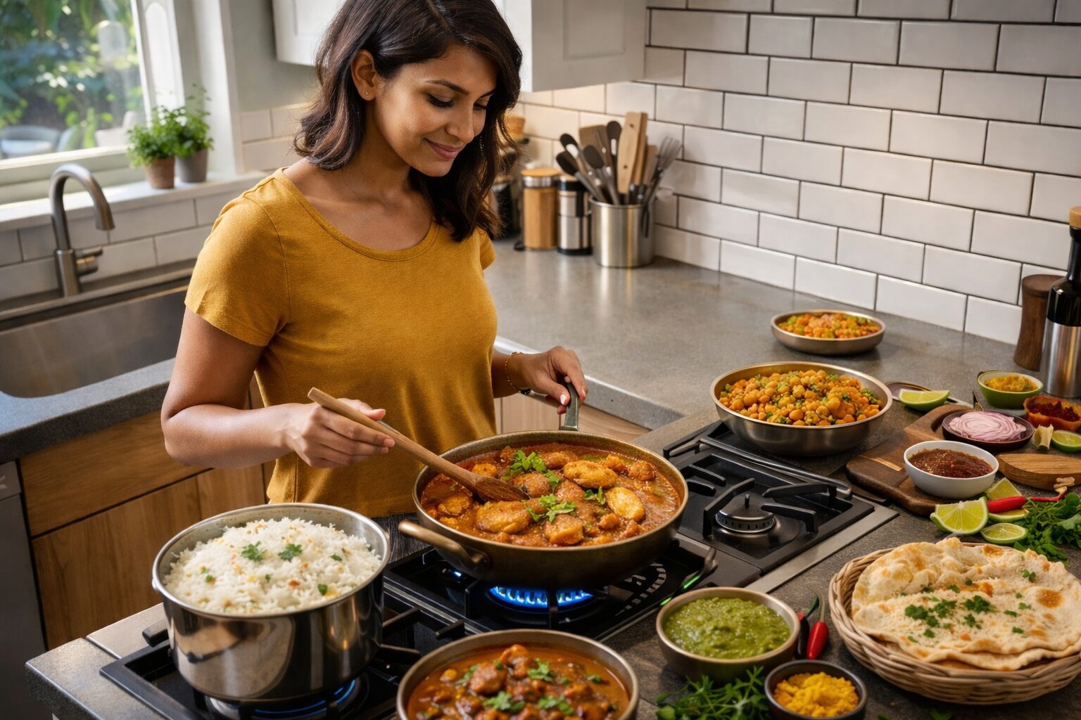 Cooking releases a complex mix of volatile organic compounds (VOCs), aerosolized grease, smoke particles, and fatty acids. Under heat, these compounds become airborne and travel far beyond the stovetop.