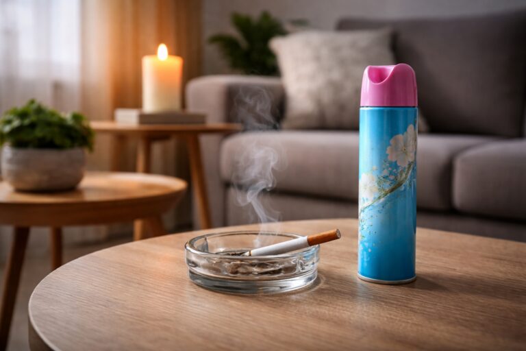 Cover-up sprays and air fresheners fail because they mask odors instead of removing the odor-causing compounds. In many cases, added fragrances chemically interact with embedded contaminants, trap moisture, worsen indoor air quality, and create long-term odor rebound that becomes harder to eliminate.
